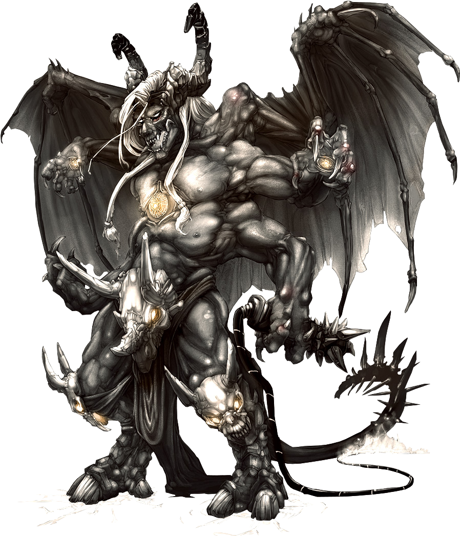 Demon Warrior (975x1050), Png Download