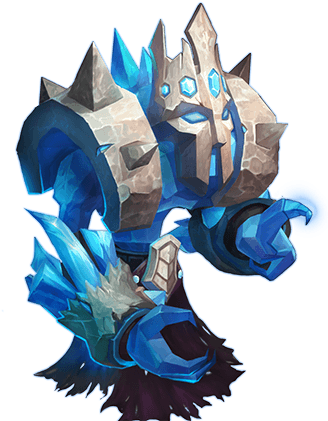Demonio De Hielo - Castle Clash Hero Ice Demon (330x438), Png Download