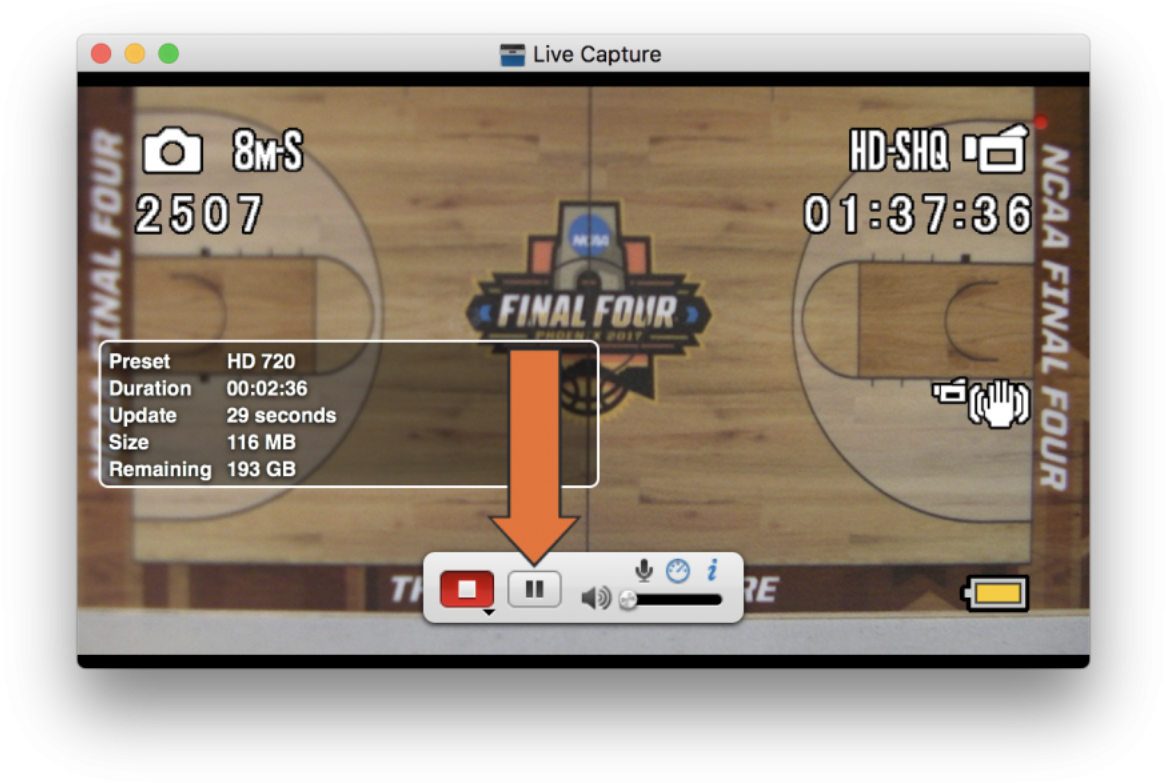 The Pause Button Should Not Be Excessively Used Or - 2017 Official Ncaa Final Four March Madness Basketball (1200x822), Png Download