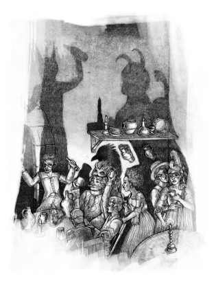 Gentlemen Would Show Off Fine Manners And Attire, All - Illustration (315x412), Png Download