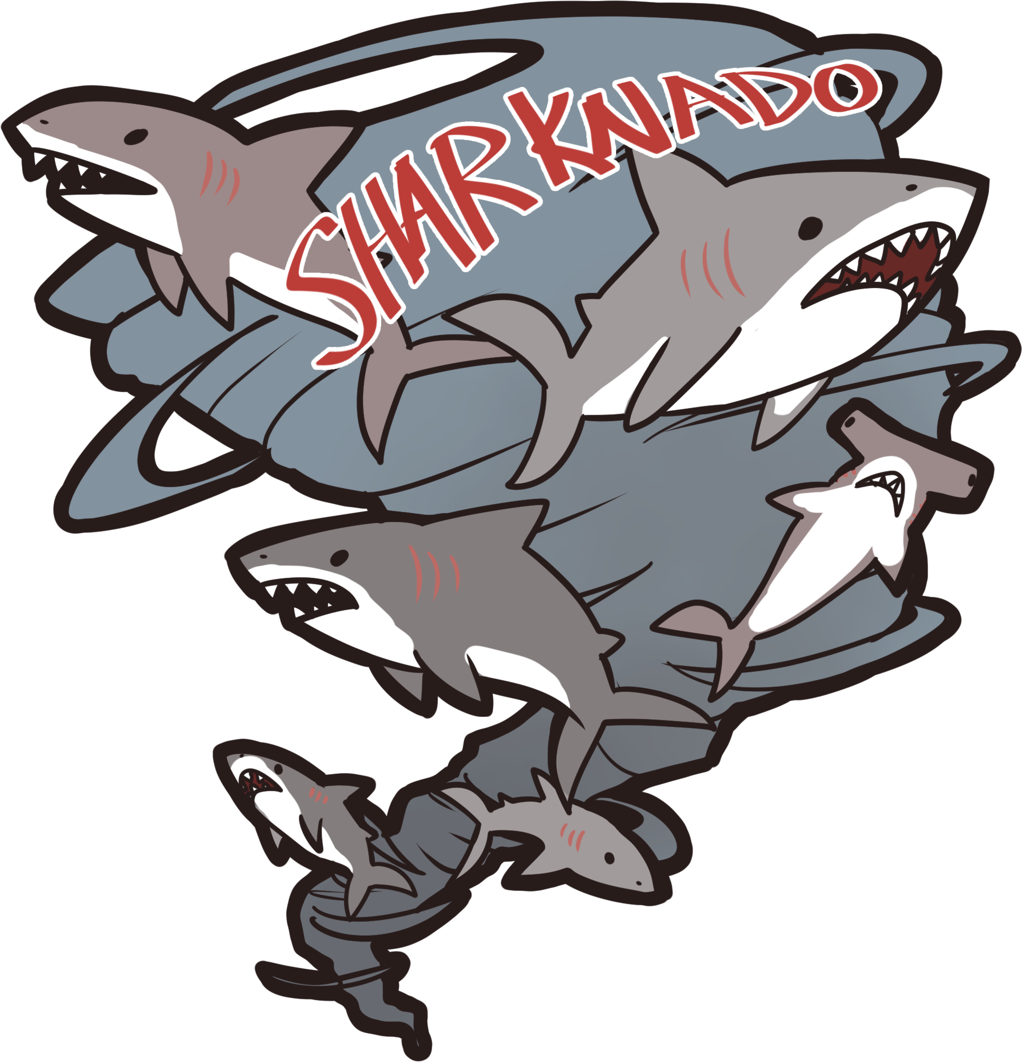 Image Result For Sharknado - Sharknado Stickers (4320x4320), Png Download