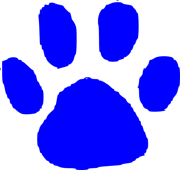 Cat Footprint (600x567), Png Download