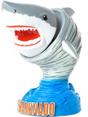 Sharknado Bobble Head - Sharknado 3: Oh Hell No! (295x465), Png Download