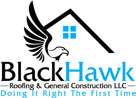 Blackhawk Roofing - Logo (600x400), Png Download