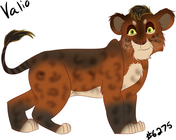 Neokyuubi's Lion Cub Recolors Valiot10 - Lion (638x516), Png Download