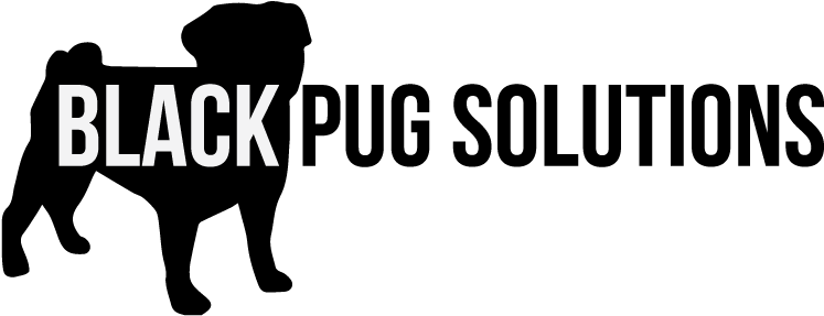 Blackpug (792x327), Png Download