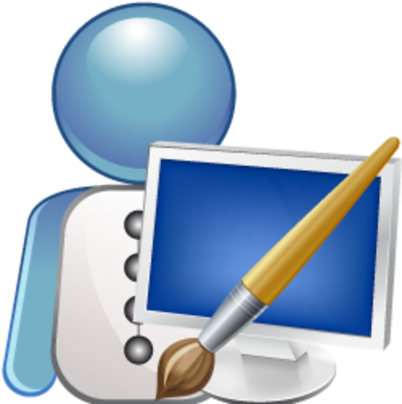 How To Use Digital Drawing Tablet And Wacom Bamboo - Computer Graphics Clip Art (600x600), Png Download