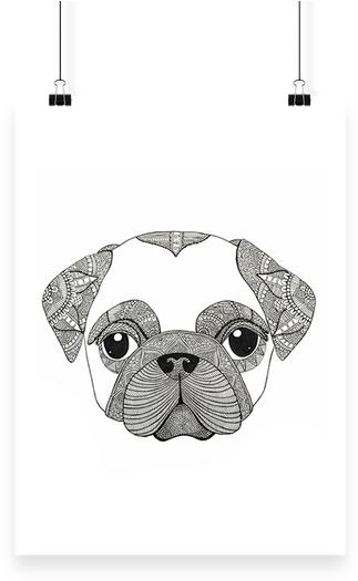 Dog (498x613), Png Download