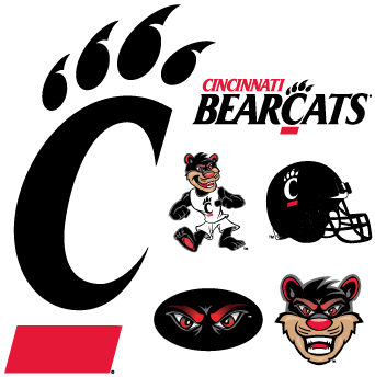 Cincinnati Patriots Baseb, Logo - University Of Cincinnati C Paw (350x350), Png Download