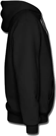 side of hoodie