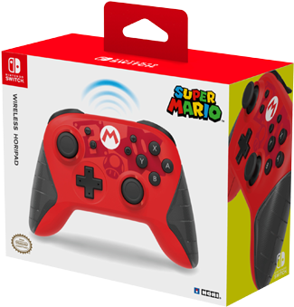 Switch Wireless Controller Horipad - Usaopoly Nintendo Super Mario Princess Power Edition (350x438), Png Download