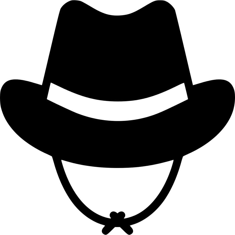 Cow Boy Hat Icon Png (980x982), Png Download