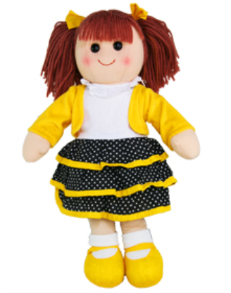 Egl Rag Doll-maggie - Doll (353x500), Png Download
