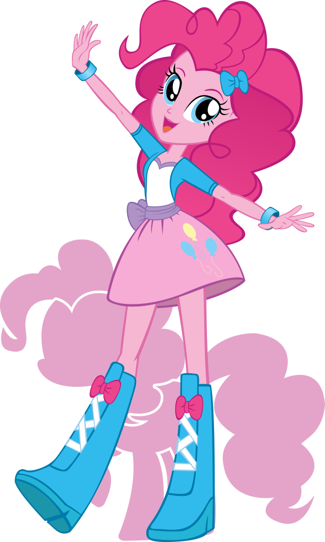 Pony/ - Equestria Girls - Pinkie Pie Equestria Girl (647x1079), Png Download