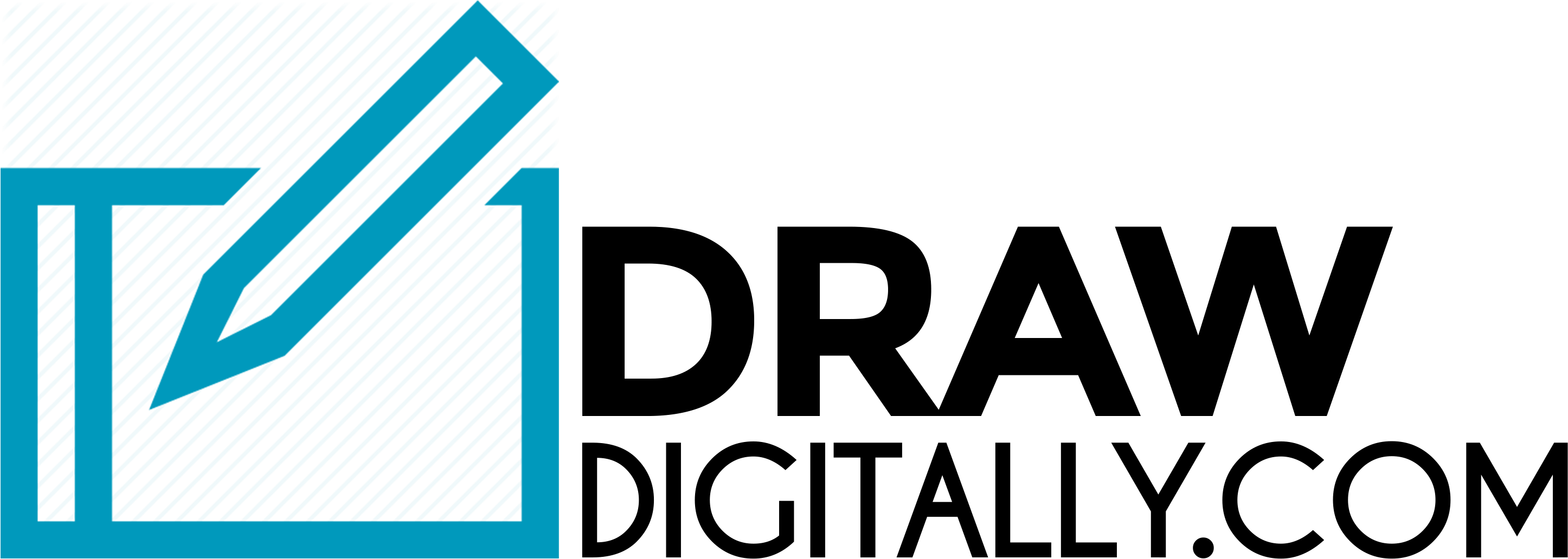 Drawdigitally - Com - Drawing (2974x1079), Png Download