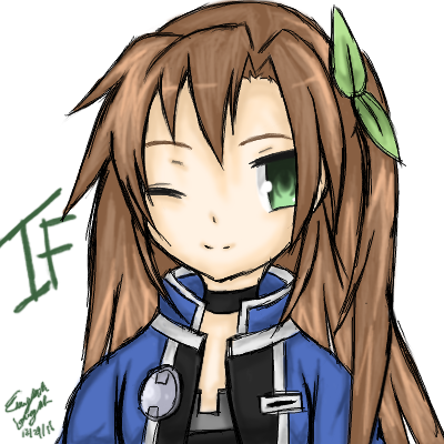 If Hyperdimension Neptunia Tablet Drawing By - Hyperdimension Neptunia (400x400), Png Download