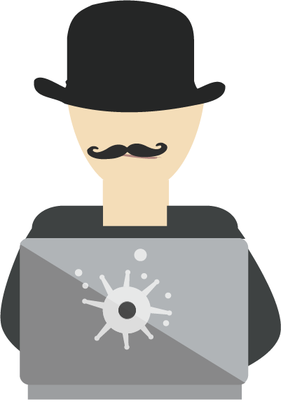 Black Hat Hacker Elements All Work Together To Create - Black Hat (401x574), Png Download