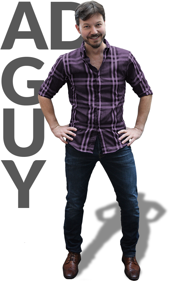 Ad Guy Ad Guy Dave - Advertising (640x960), Png Download