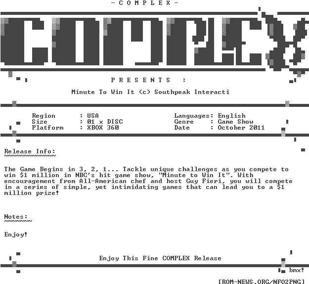 Minute - To - Win - It - Usa - Xbox360-complex - - Street Fighter V (632x600), Png Download
