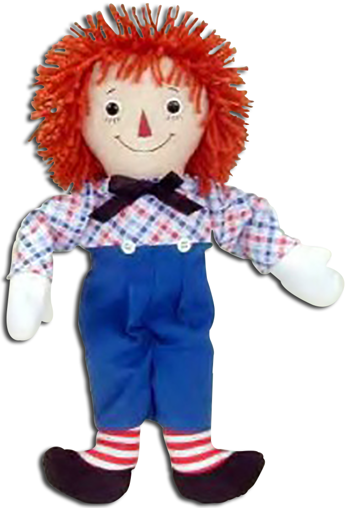 Boxed Raggedy Andy 80th Anniversary Boxed Limited Edition - Raggedy Ann (682x1000), Png Download