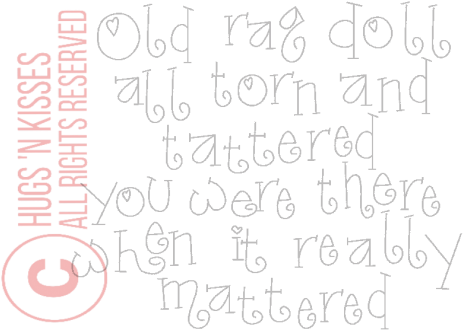 Downloadable Pattern Nice People Nice Things - Handwriting (500x500), Png Download