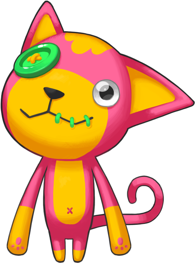 Concept Art For Rag Doll, Paper Toy And Mobile Game - Cartoon (1440x1280), Png Download