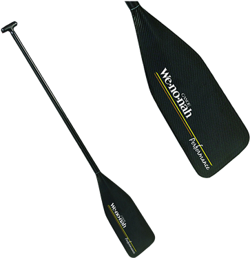 Features A T Grip Handle Offering Better Control For - Carbon Fiber Canoe Paddle (400x400), Png Download