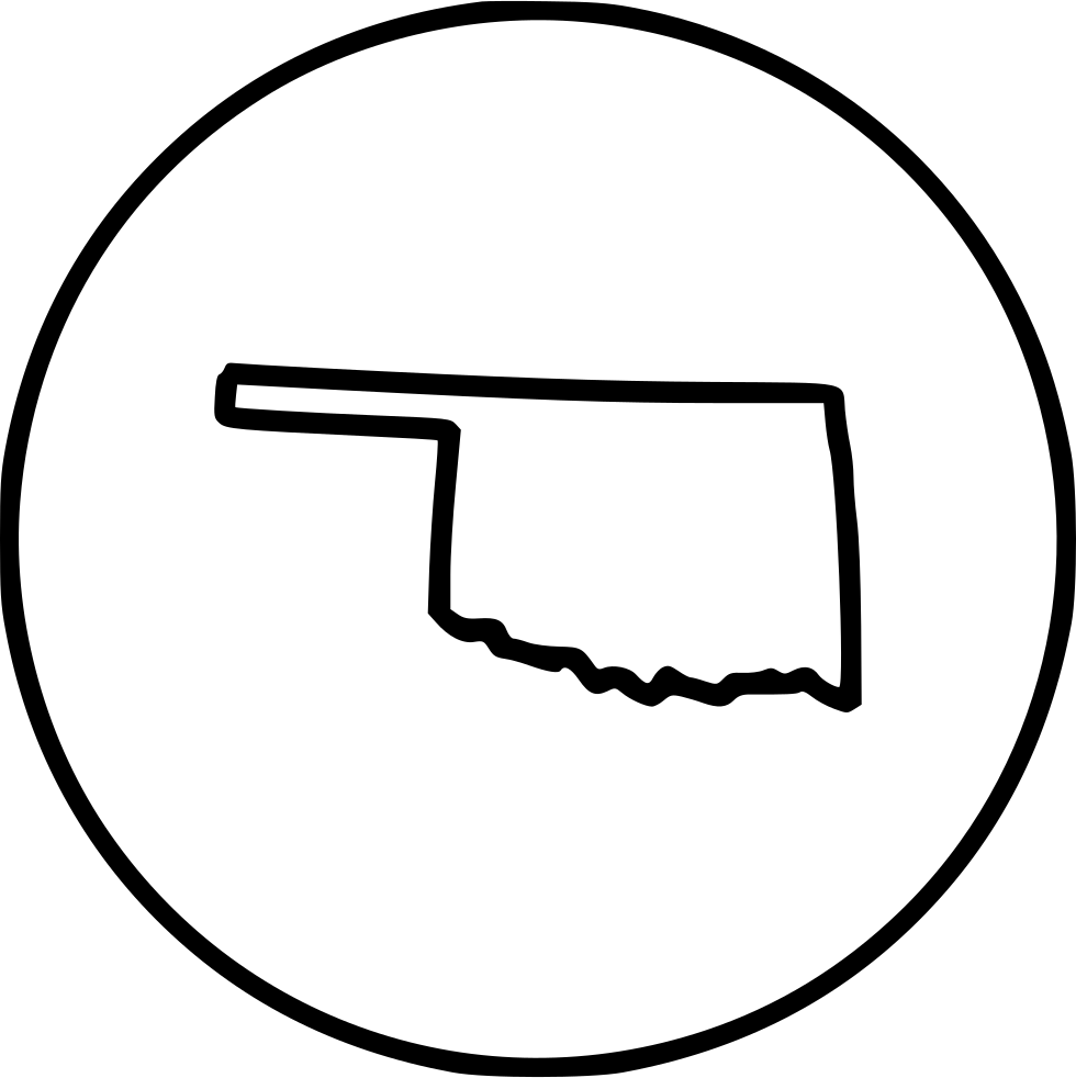 Oklahoma Comments - Line Art (980x982), Png Download
