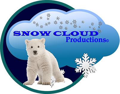 Hello Snow Cloud - Polar Bear (403x316), Png Download