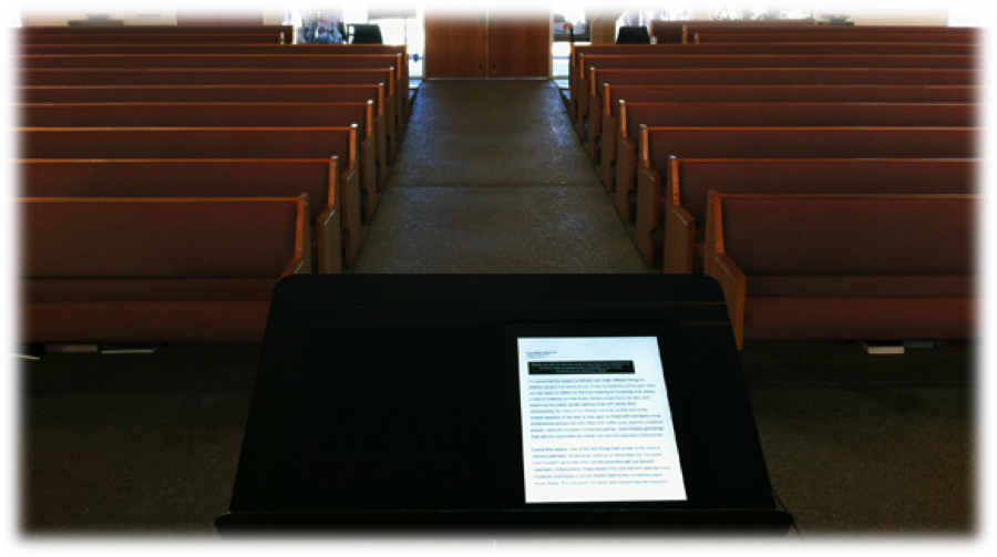 Using The Ipad In Preaching - Architecture (900x503), Png Download
