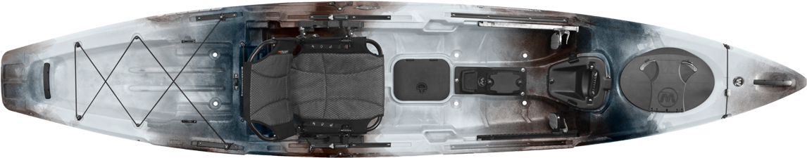 Radar 135 In Desert Camo - Wilderness Systems Radar 135 Kayak - Wilderness Systems (1230x930), Png Download