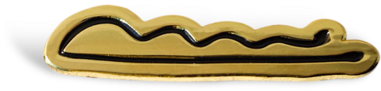 Bobby Pin Pin - Sausage Bun (1024x1024), Png Download