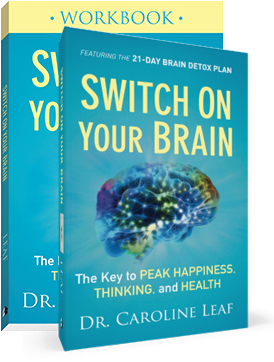 Switch On Your Brain Combo - Switch On Your Brain By Dr Caroline Leaf (audio Book) (300x400), Png Download