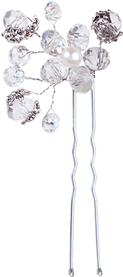 Flower Bobby Pin - Body Jewelry (800x1090), Png Download