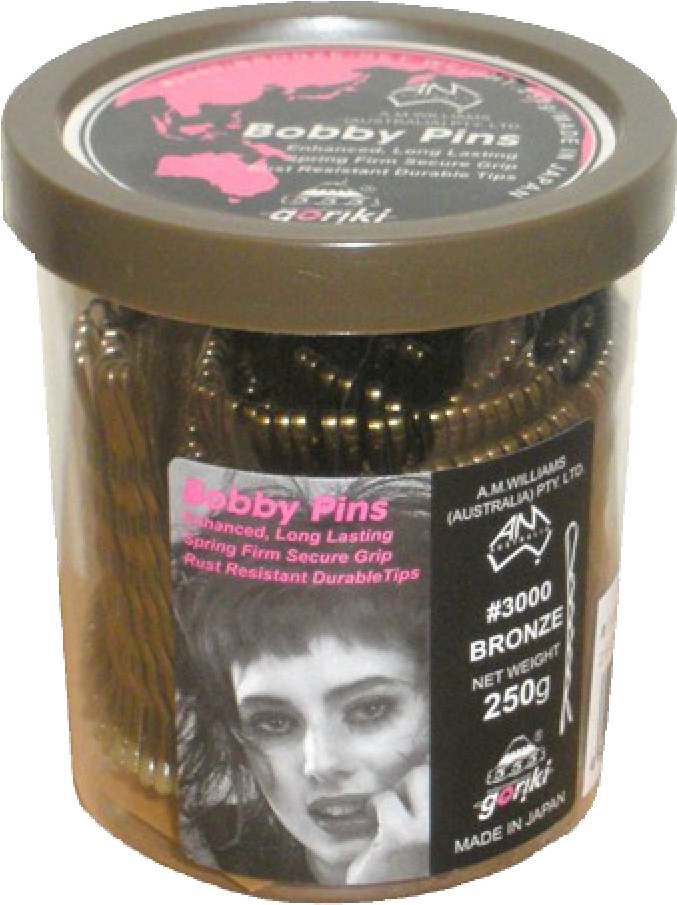 555 Bobby Pins 1.5" (1000x1000), Png Download