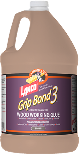 Grip Bond 3™ Is A Yellow Glue Made From Polyvinyl Acetate - Lanco Grip Bond 3 (478x500), Png Download