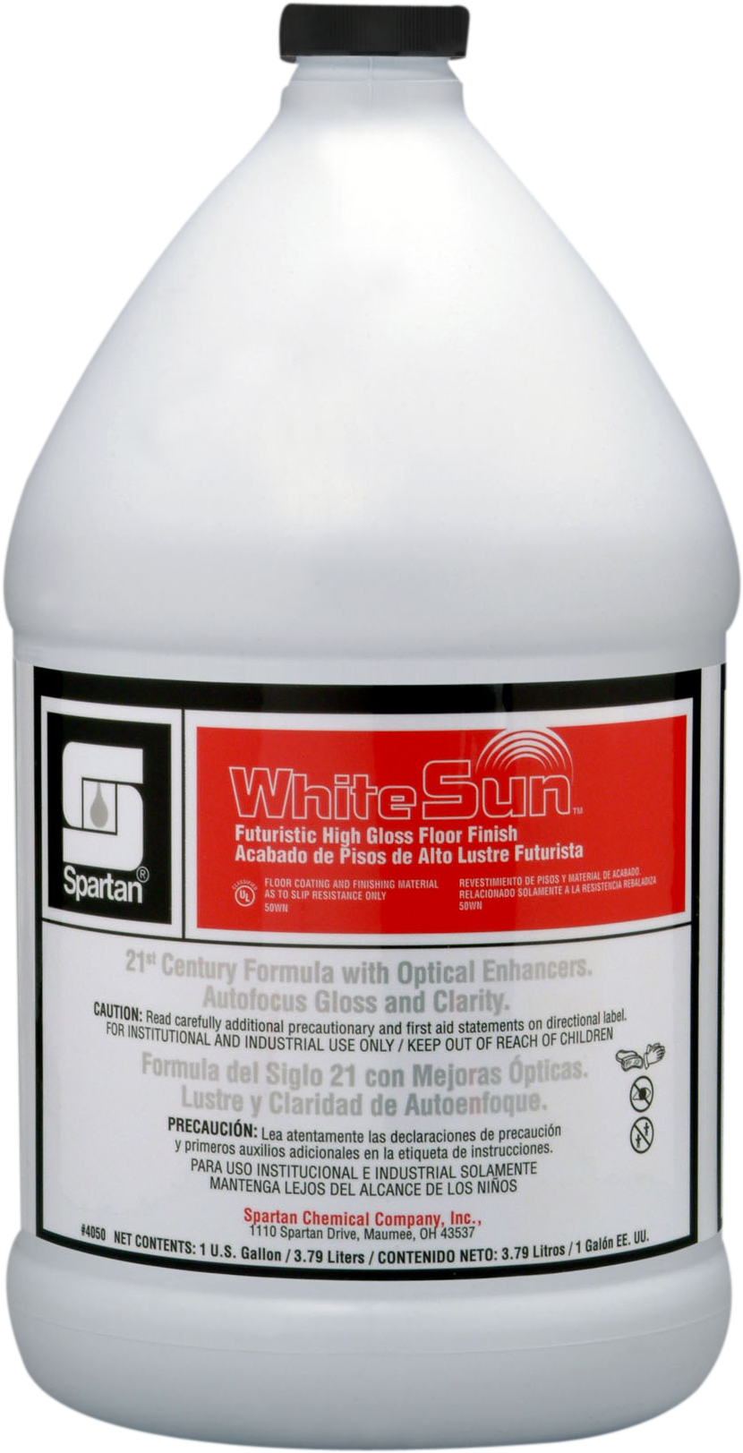 405004 White Sun - Spartan Chemical 4330 Spartan Bounce Back Concentrated (1336x1871), Png Download