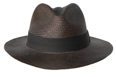 Mens Classic Panama Hats - Fedora (450x338), Png Download