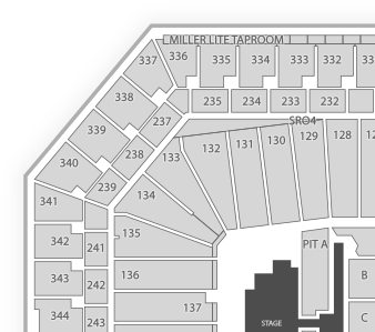 Detroit, October 10/26/2018 At Ford Field Tickets - Ford Field (350x350), Png Download