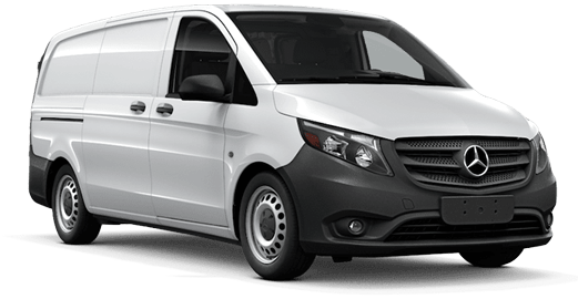 Mercedes Van (520x368), Png Download