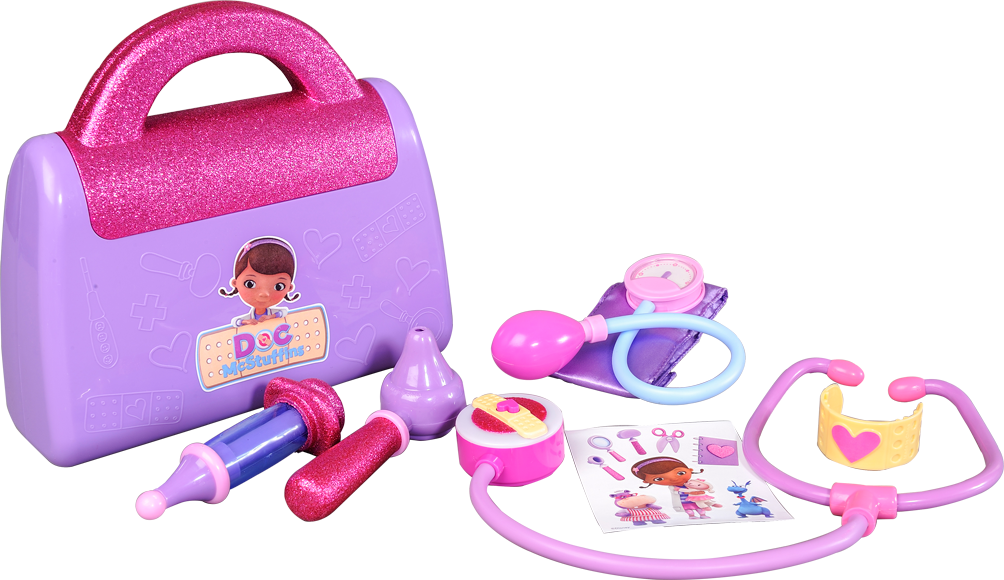 Doc Mcstuffins Doctor& - Doc Mcstuffins Legeveske (1004x580), Png Download