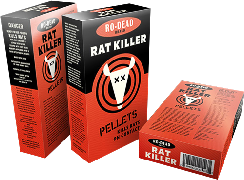 Bradley-ratbox - Box Of Rat Poison (500x378), Png Download