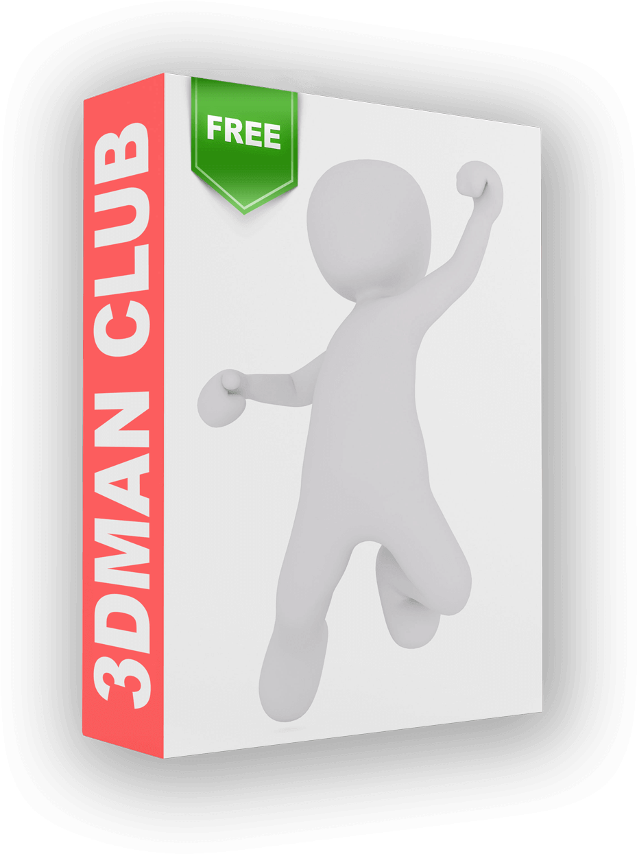 Join The 3dman Club And Make Sure You Get The Best - Player (1000x1244), Png Download