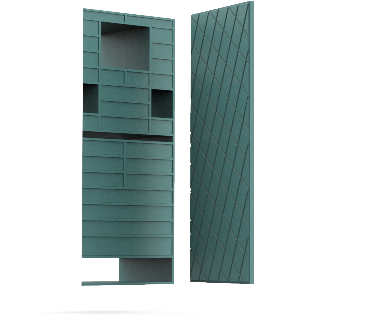 Trunk Psd Recovered - Locker (1920x1530), Png Download