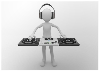 Dibujo Audifono Dj (400x400), Png Download