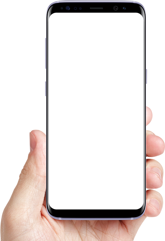 Publishing The Apps Of Tomorrow - Samsung Mobile In Hand Png (572x788), Png Download