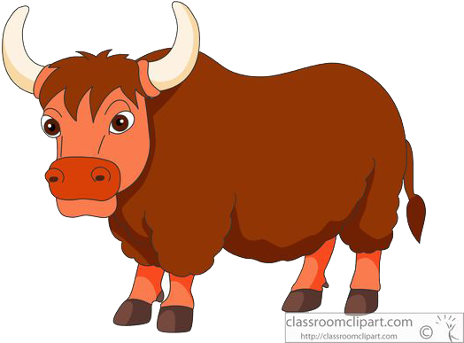 Yak Png High-quality Image - Y Is For Yak Clipart (550x403), Png Download