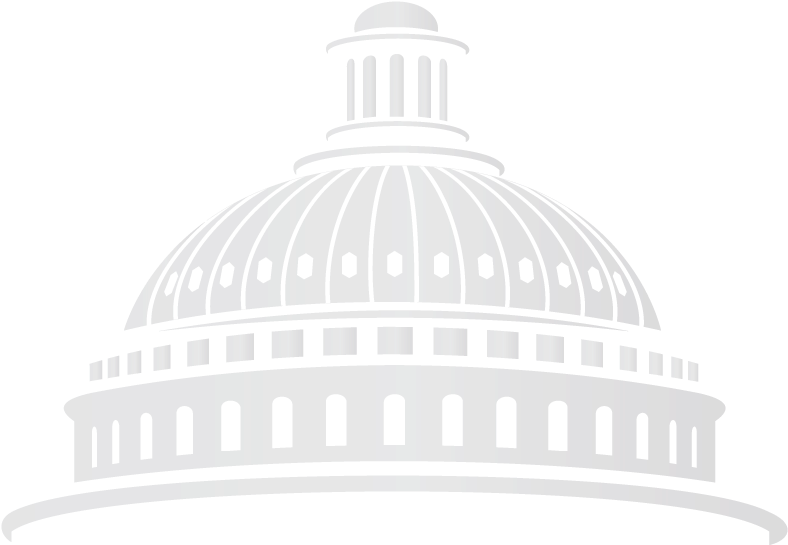 Capital Building Faded - Dome (854x617), Png Download