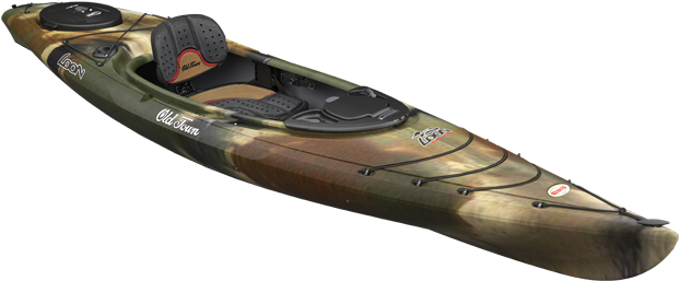 Fishing Kayak Old Town (648x275), Png Download