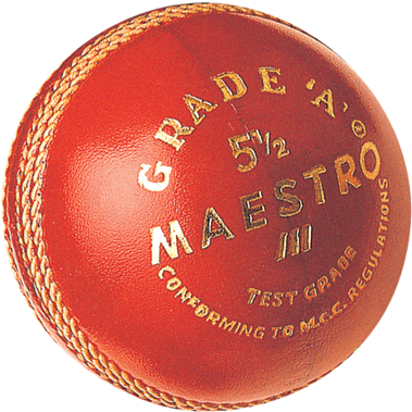 Gm Maestro Grade A Ball - Gunn & Moore Maestro Cricket Ball (400x400), Png Download
